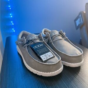 Hey Dude Mens Gray leather